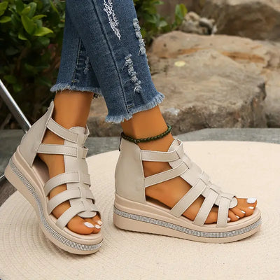 Elegante Wedge Sandalen