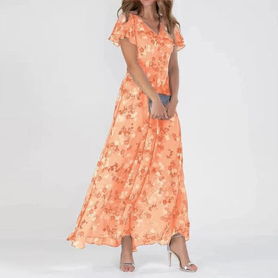 Lenora™ Glamourøse Buik Bedekkende Jurk