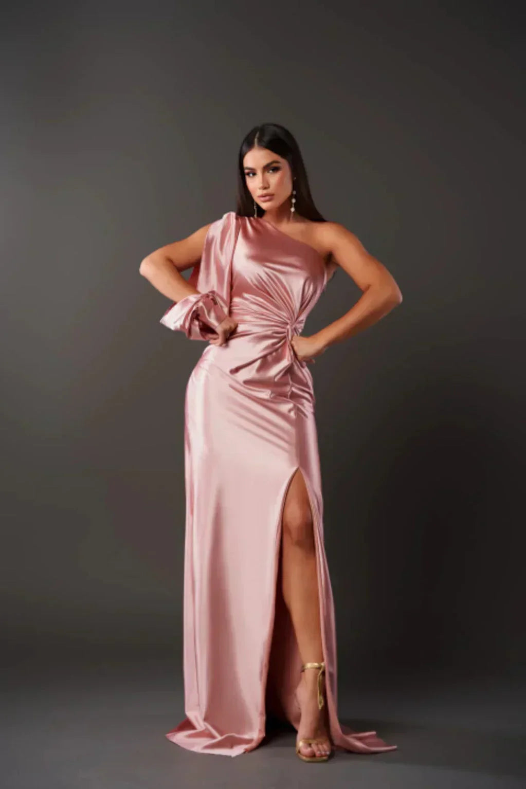 Alison - Elegante Split Maxi Jurk