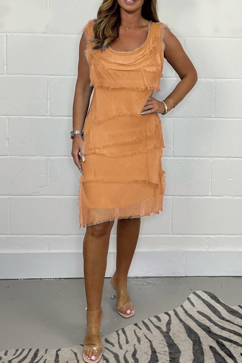 Roxanne - Chic Mouwloze Jurk