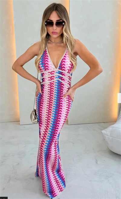 Andie - Chic V-Hals Jurk