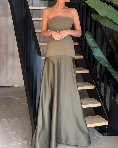 Winona - Elegante Off-Shoulder Maxi Jurk
