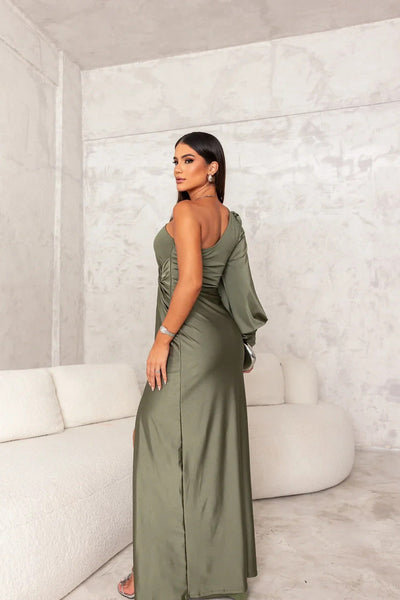 Alison - Elegante Split Maxi Jurk