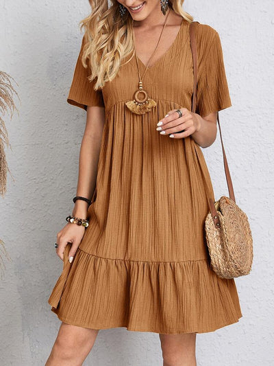 Charlotte™ Elegante Jurk met Buikbedekking